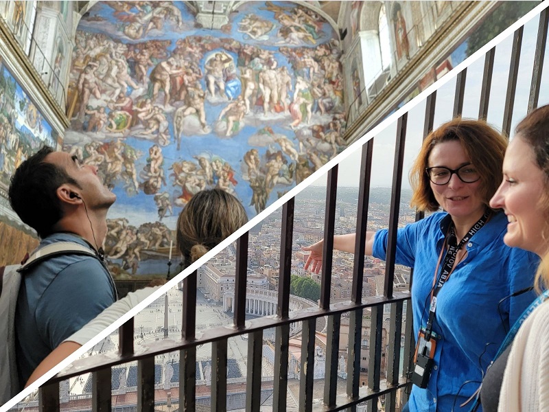 St. Peter's Dome Climb and Sistine Chapel Combo Tour