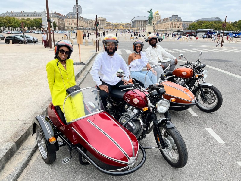 Beat the Traffic Half-Day Versailles Tour by Sidecar Motorcycle