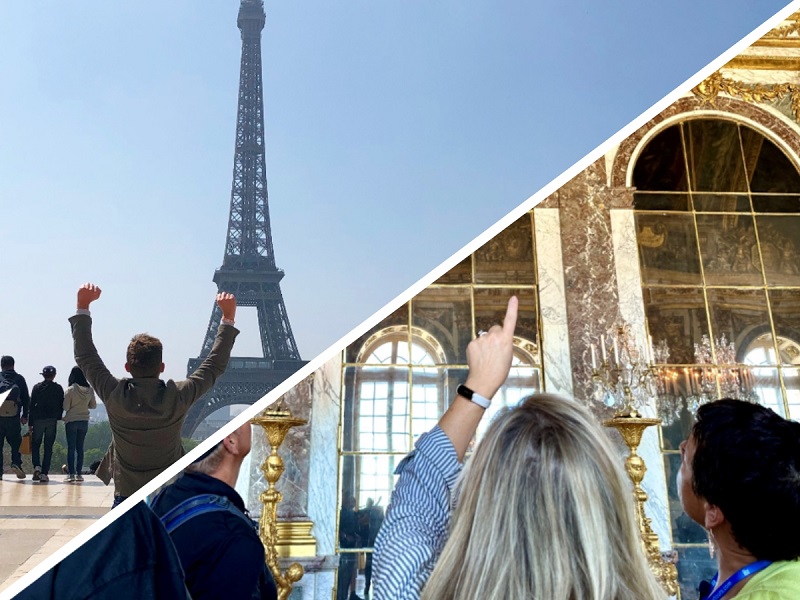 Skip the Line Day Tour with Palace of Versailles and Eiffel Tower