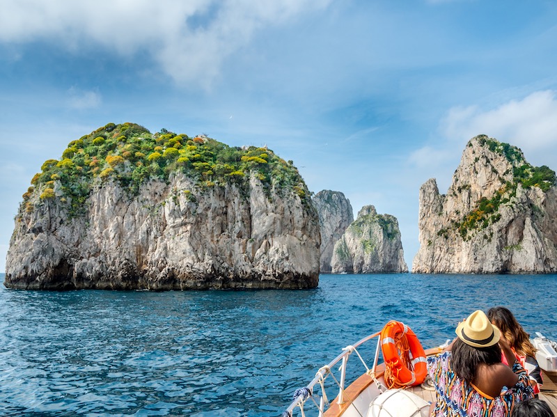 Capri and Sorrento Coast Boat Tour from Amalfi 