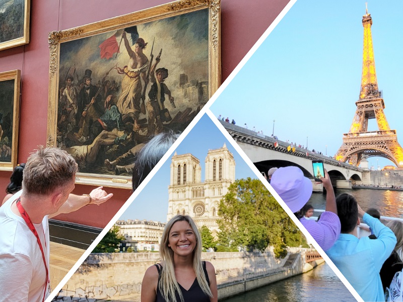 Private Paris in a Day Tour with Louvre, Eiffel Tower, and Montmartre