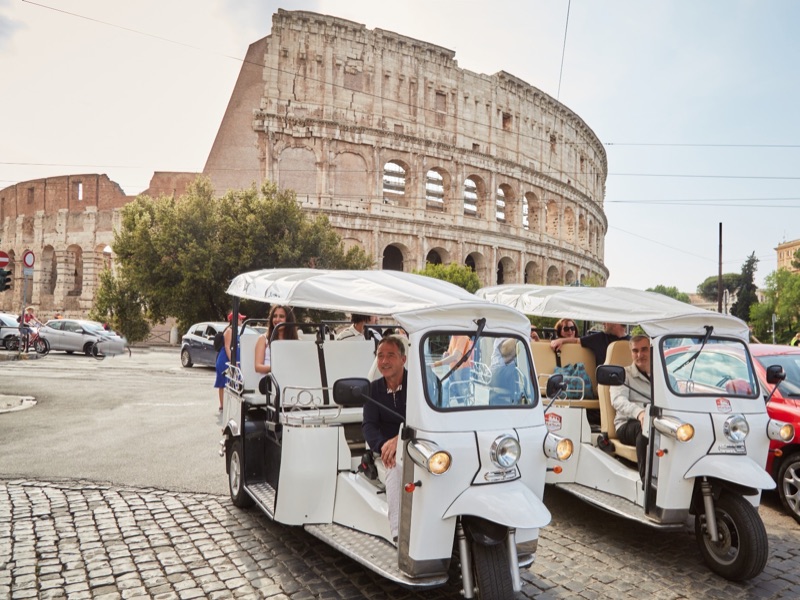 Rome Sightseeing Tour by Golf Cart